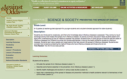 Preventing the Spread of Disease